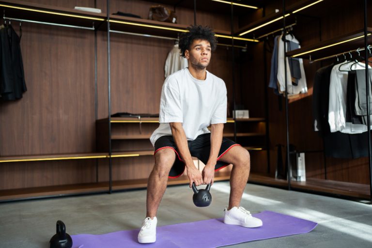 Free weight training